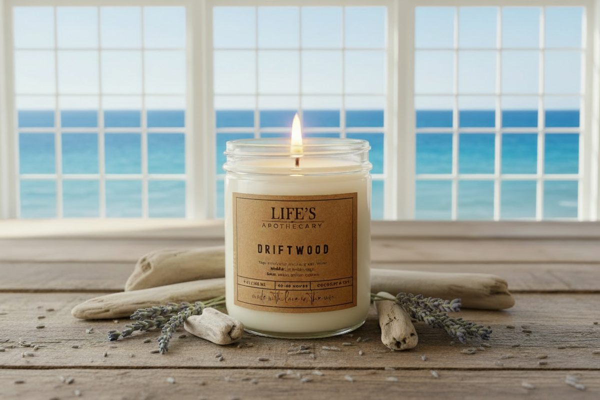 Driftwood Farmhouse Candle