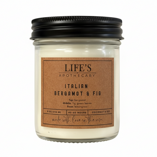 Italian Bergamot & Fig Farmhouse Candle