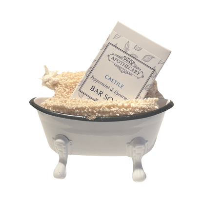 Bathtub Dish & Soap Gift