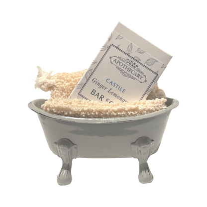 Bathtub Dish & Soap Gift