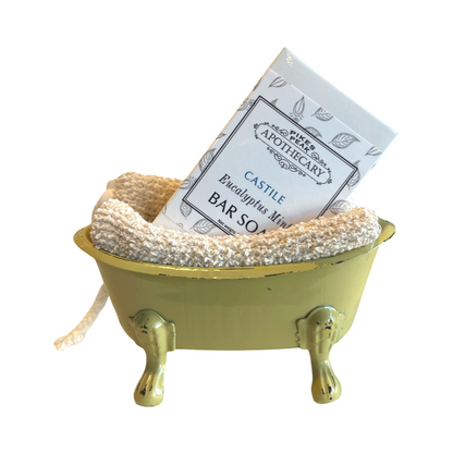 Bathtub Dish & Soap Gift