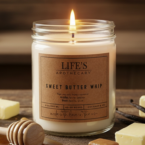 Sweet Butter Whip Farmhouse Candle