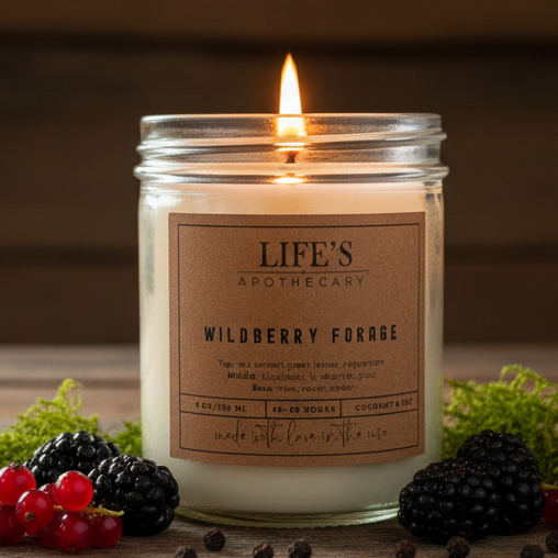 Wildberry Forage Farmhouse Candle