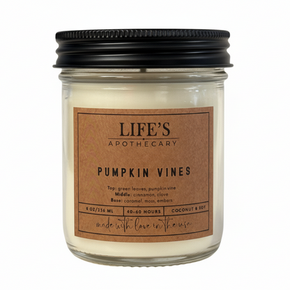 Pumpkin Vines Farmhouse Candle