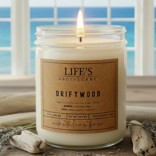 Driftwood Farmhouse Candle