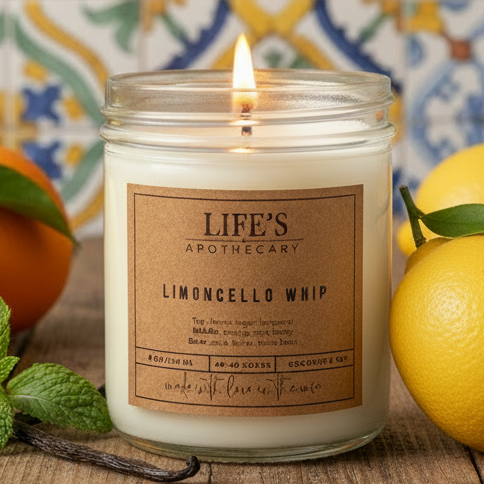 Limoncello Whip Farmhouse Candle