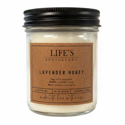 Lavender Honey Farmhouse Candle
